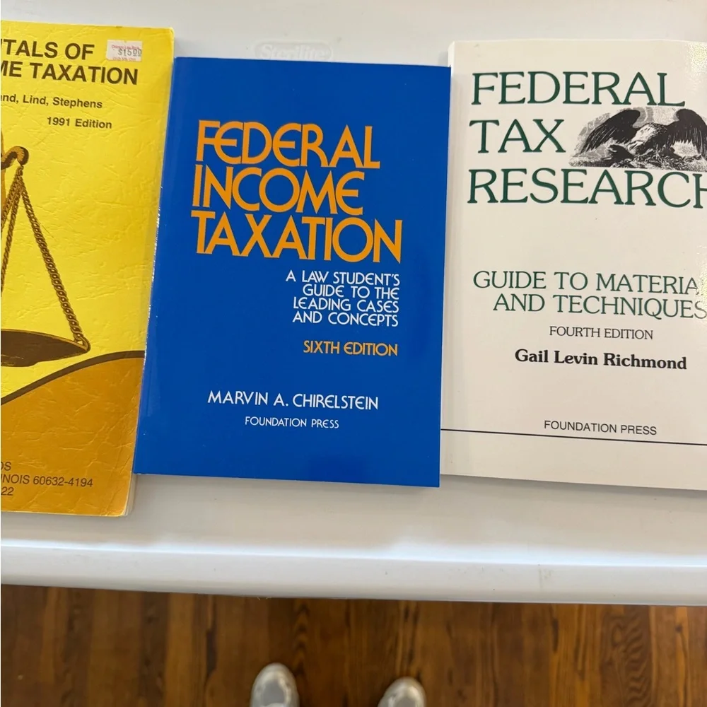 Federal Income Taxation Books (3)